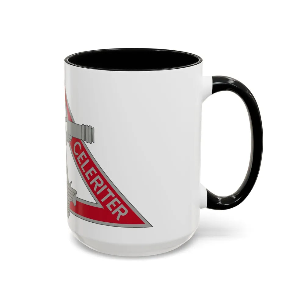 69 Engineer Company (U.S. Army) Accent Coffee Mug-Go Mug Yourself