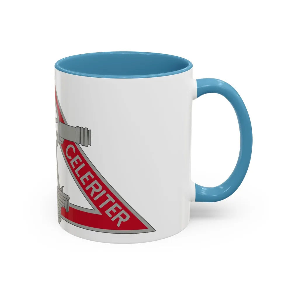 69 Engineer Company (U.S. Army) Accent Coffee Mug-Go Mug Yourself