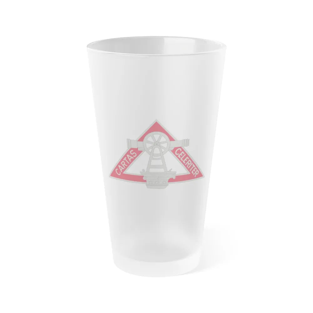 69 Engineer Company (U.S. Army) Frosted Pint Glass 16oz-Go Mug Yourself