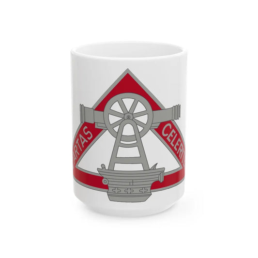 69 Engineer Company (U.S. Army) White Coffee Mug-15oz-Go Mug Yourself