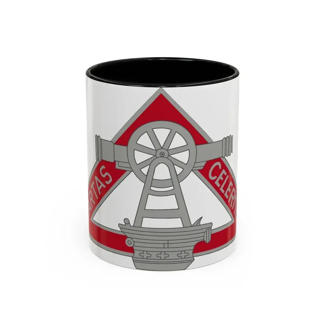69 Engineer Company (U.S. Army) Accent Coffee Mug 11oz Black - Go Mug Yourself