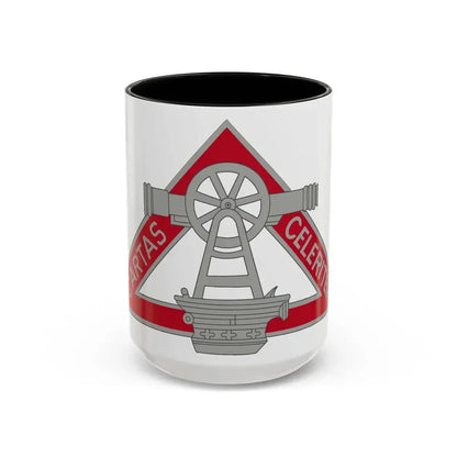 69 Engineer Company (U.S. Army) Accent Coffee Mug 15oz Black - Go Mug Yourself