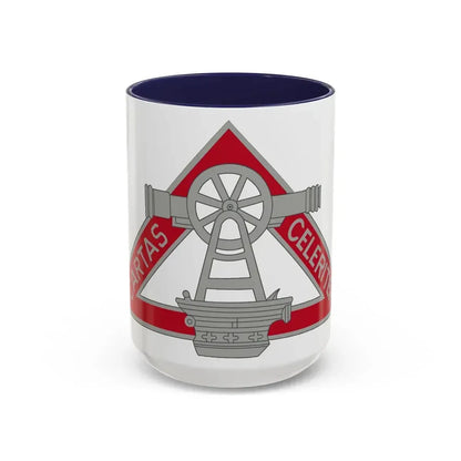 69 Engineer Company (U.S. Army) Accent Coffee Mug 15oz Navy - Go Mug Yourself