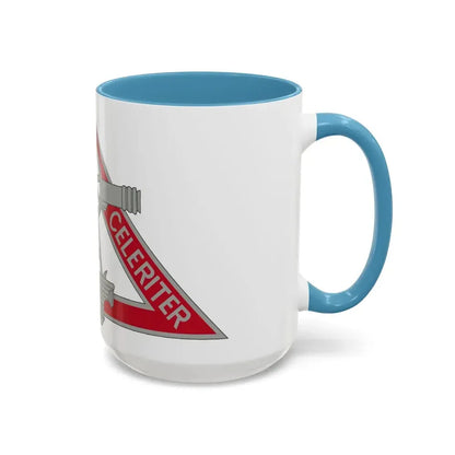 69 Engineer Company (U.S. Army) Accent Coffee Mug - Go Mug Yourself
