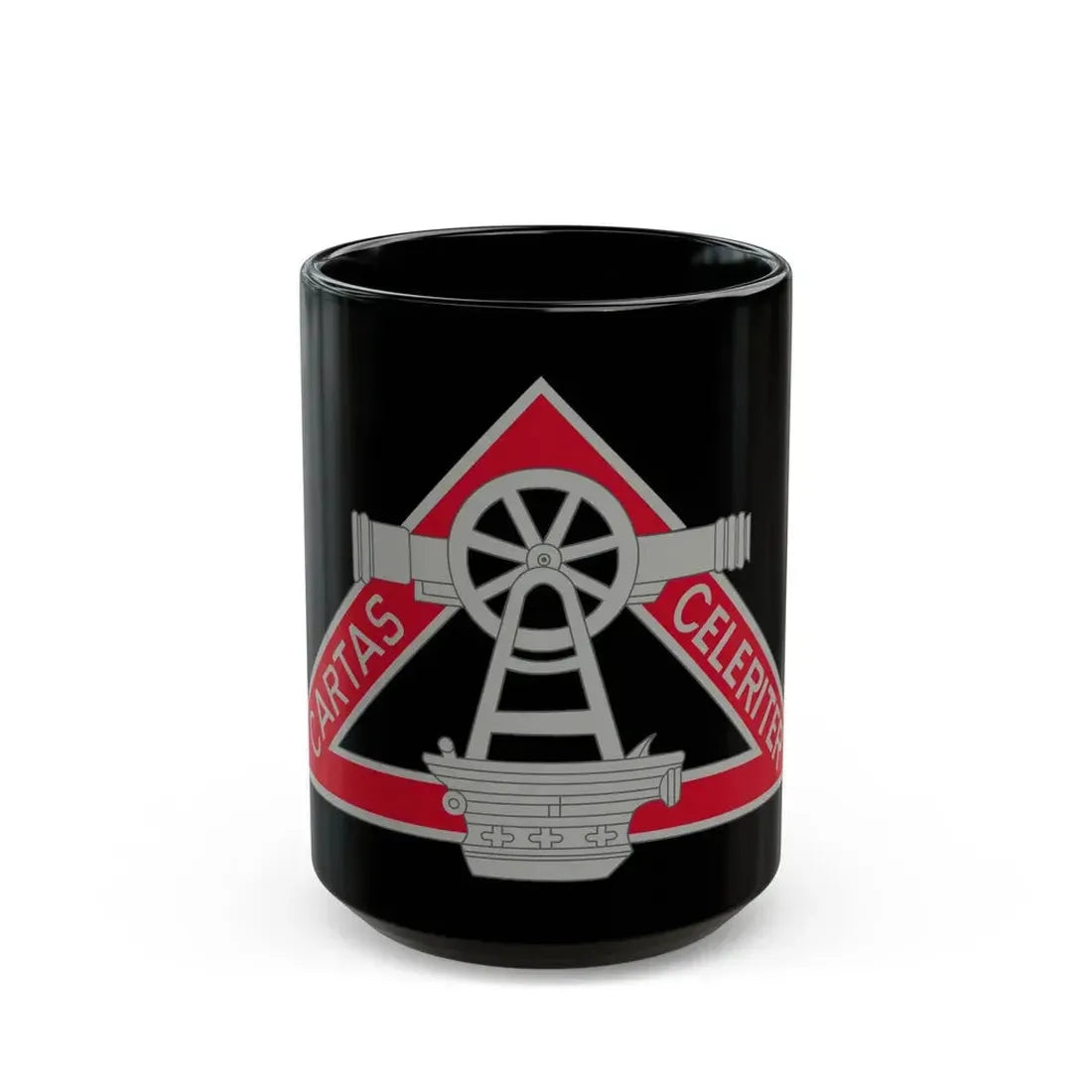 69 Engineer Company (U.S. Army) Black Coffee Mug 15oz - Go Mug Yourself