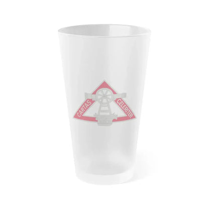 69 Engineer Company (U.S. Army) Frosted Pint Glass 16oz Default Title - Go Mug Yourself