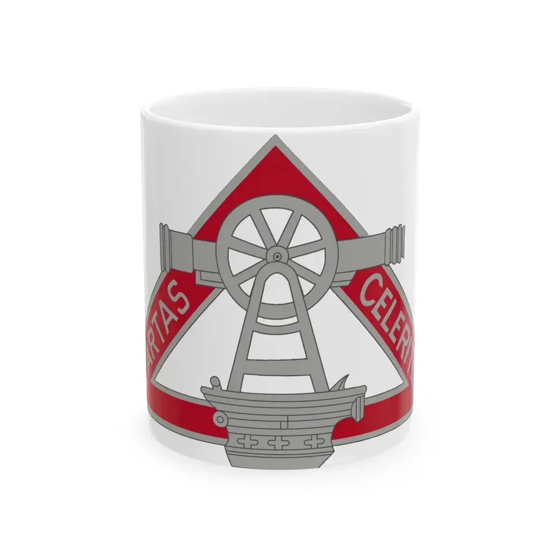 69 Engineer Company (U.S. Army) White Coffee Mug 11oz - Go Mug Yourself