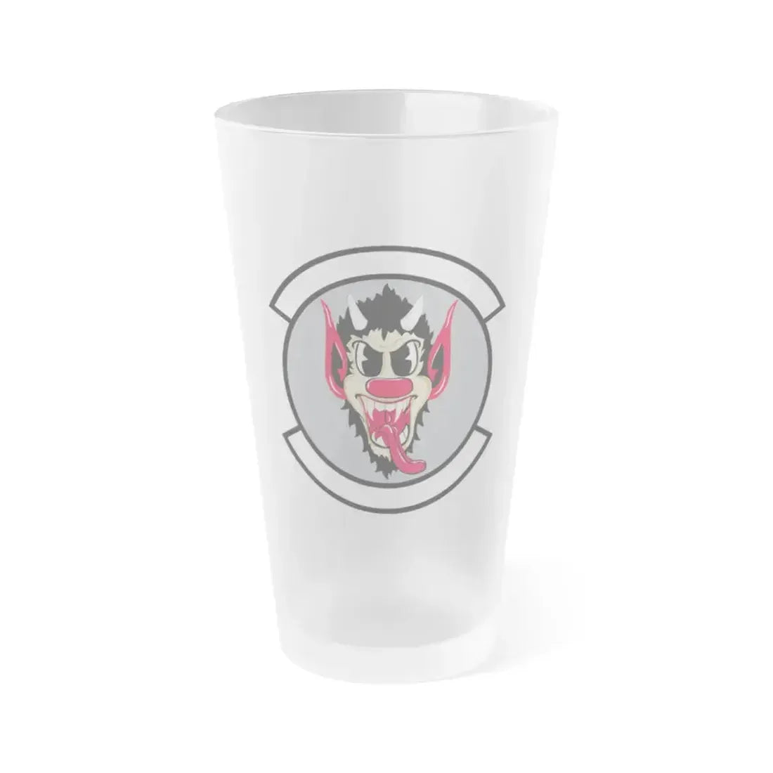 69 Fighter Squadron AFRC (U.S. Air Force) Frosted Pint Glass 16oz 16oz Frosted - Go Mug Yourself