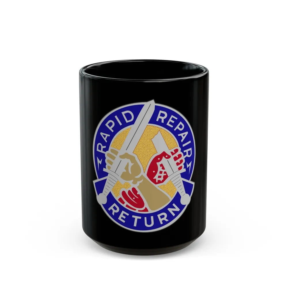 69 Maintenance Battalion (U.S. Army) Black Coffee Mug-15oz-Go Mug Yourself