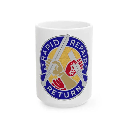 69 Maintenance Battalion (U.S. Army) White Coffee Mug 15oz - Go Mug Yourself
