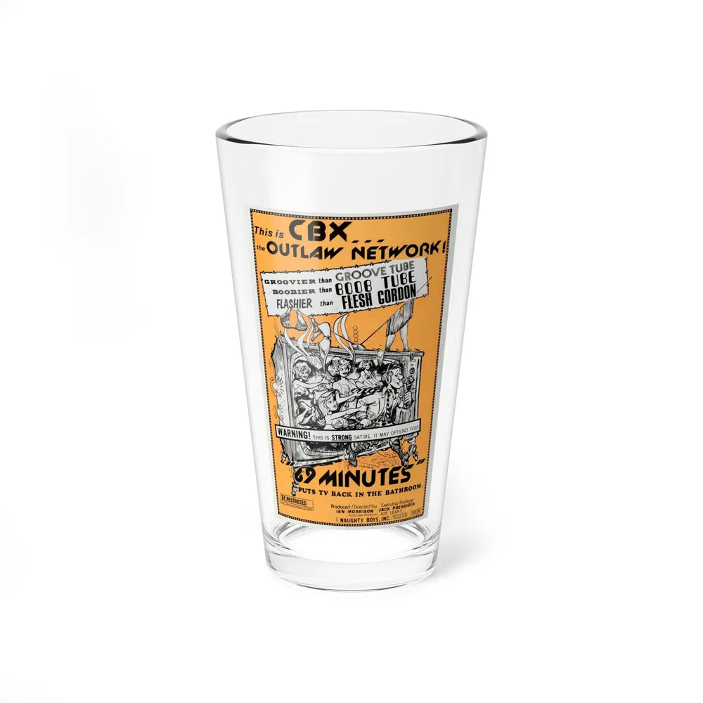 69 MINUTES 1976 Movie Poster - Pint Glass 16oz-16oz-Go Mug Yourself