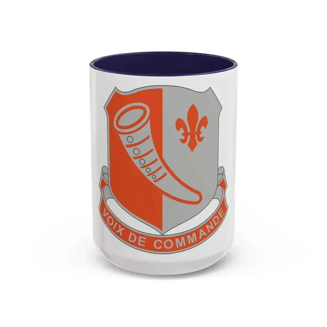 69 Signal Battalion (U.S. Army) Accent Coffee Mug 15oz Navy - Go Mug Yourself