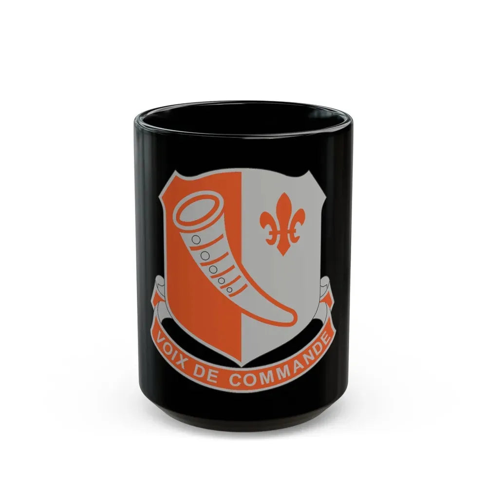 69 Signal Battalion (U.S. Army) Black Coffee Mug 15oz - Go Mug Yourself