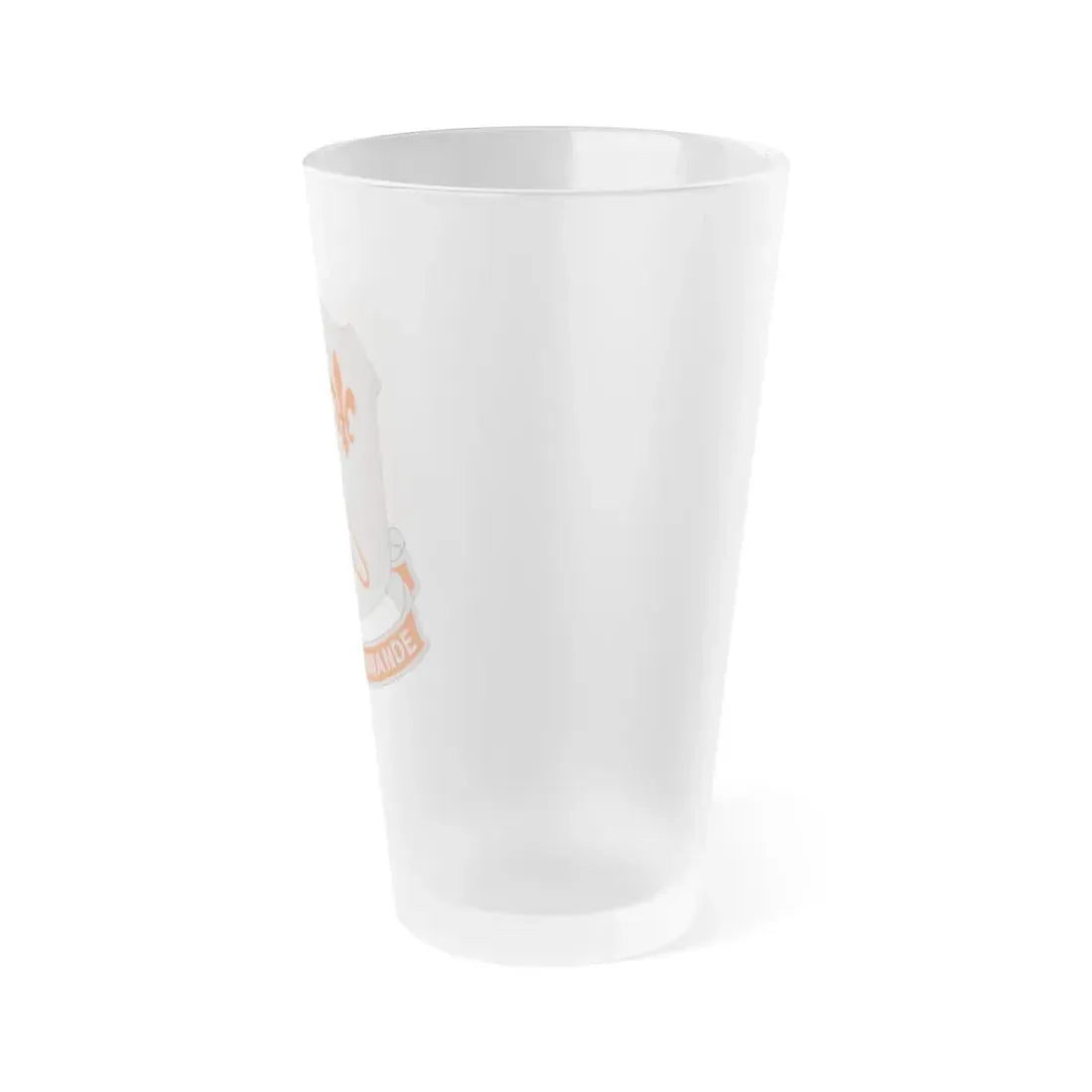 69 Signal Battalion (U.S. Army) Frosted Pint Glass 16oz - Go Mug Yourself