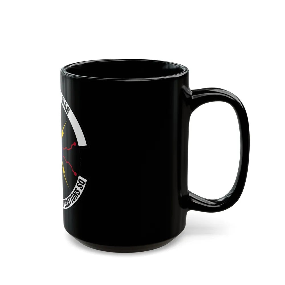 690 Cyberspace Operations Squadron AFSPC (U.S. Air Force) Black Coffee Mug-Go Mug Yourself