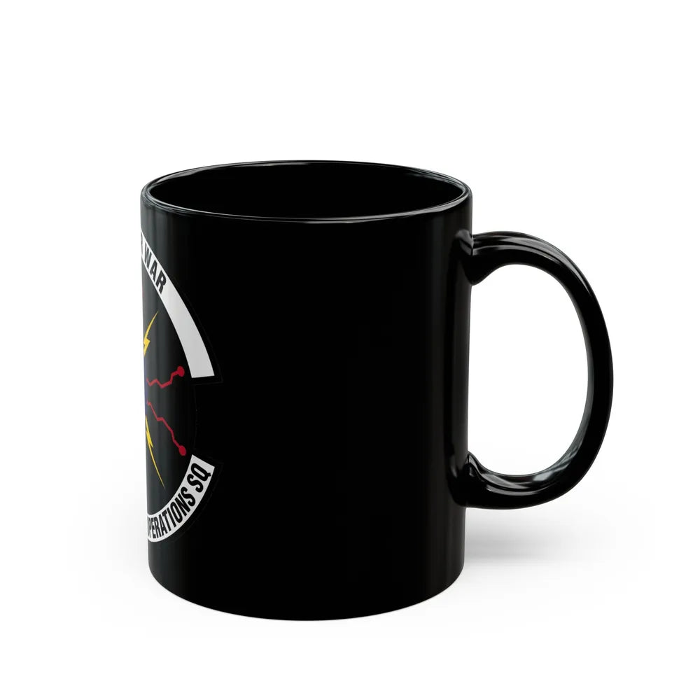 690 Cyberspace Operations Squadron AFSPC (U.S. Air Force) Black Coffee Mug-Go Mug Yourself