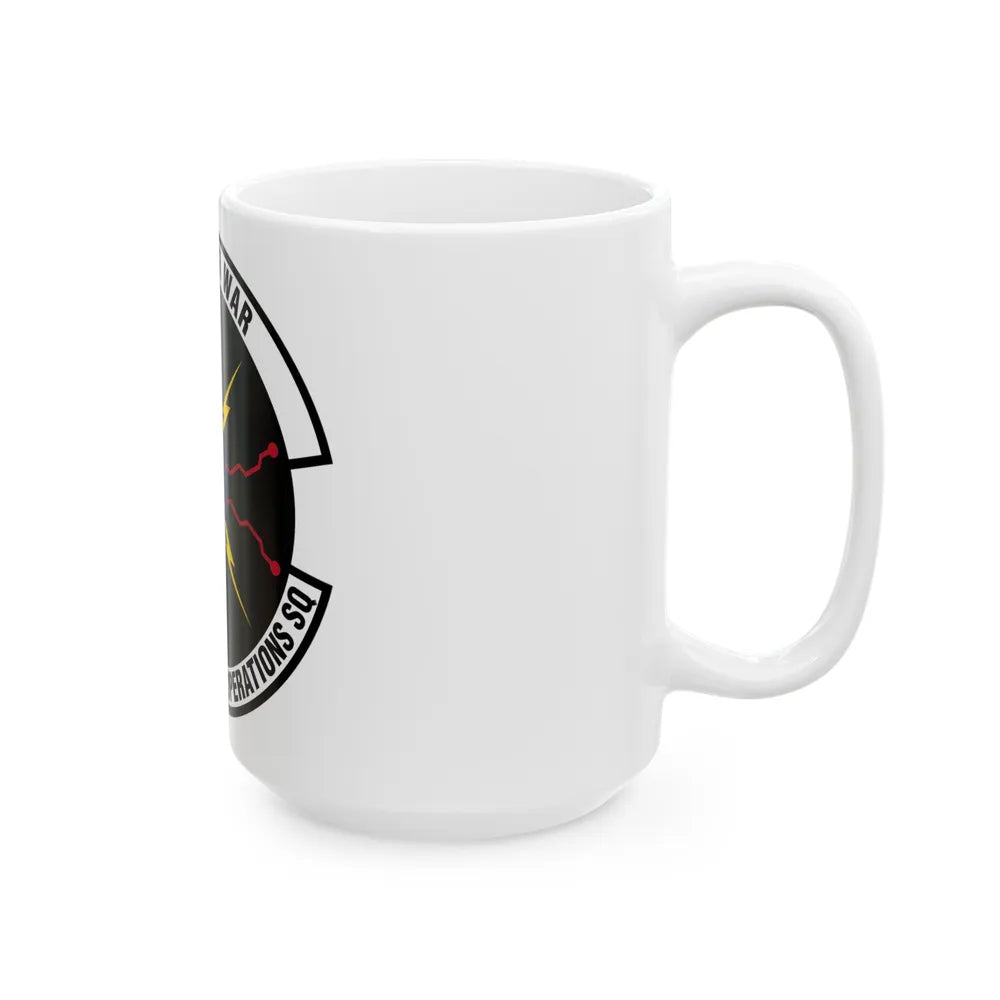 690 Cyberspace Operations Squadron AFSPC (U.S. Air Force) White Coffee Mug-Go Mug Yourself