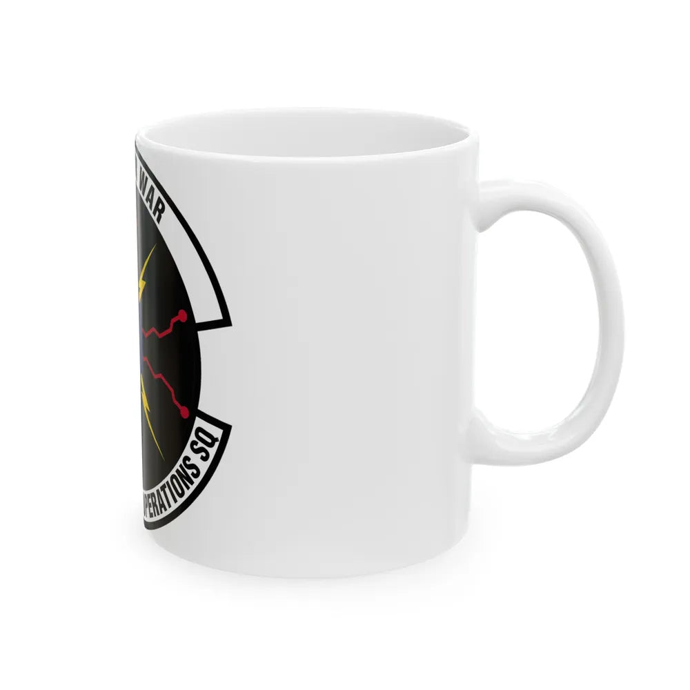 690 Cyberspace Operations Squadron AFSPC (U.S. Air Force) White Coffee Mug-Go Mug Yourself