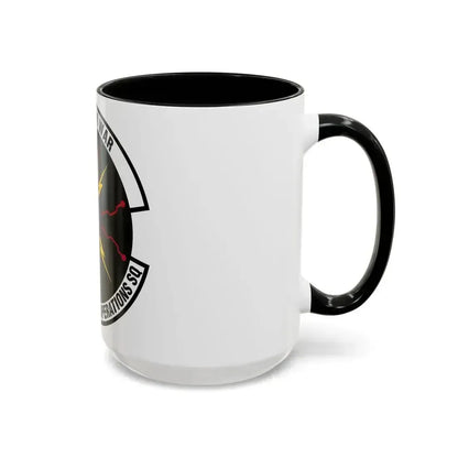 690 Cyberspace Operations Squadron AFSPC (U.S. Air Force) Accent Coffee Mug - Go Mug Yourself