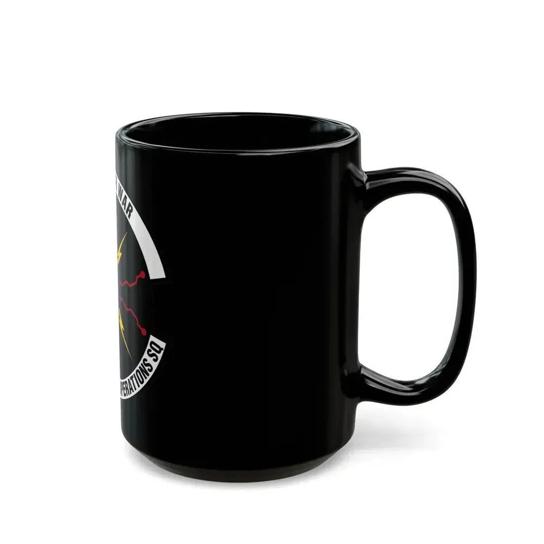 690 Cyberspace Operations Squadron AFSPC (U.S. Air Force) Black Coffee Mug - Go Mug Yourself