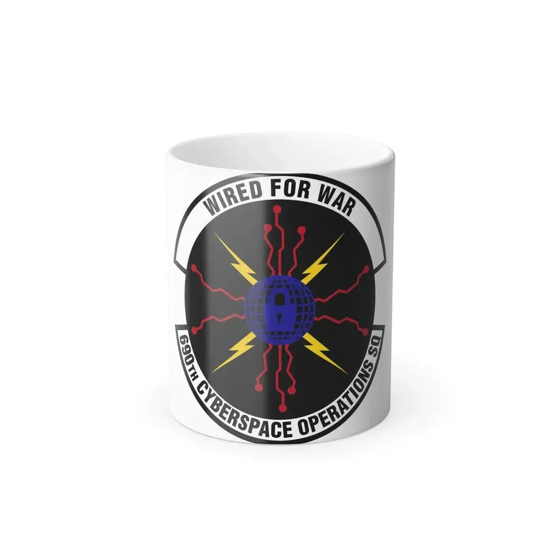 690 Cyberspace Operations Squadron AFSPC (U.S. Air Force) Color Changing Mug 11oz - Go Mug Yourself