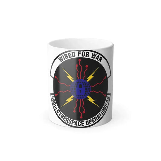 690 Cyberspace Operations Squadron AFSPC (U.S. Air Force) Color Changing Mug 11oz - Go Mug Yourself