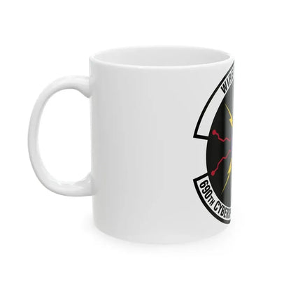 690 Cyberspace Operations Squadron AFSPC (U.S. Air Force) White Coffee Mug - Go Mug Yourself