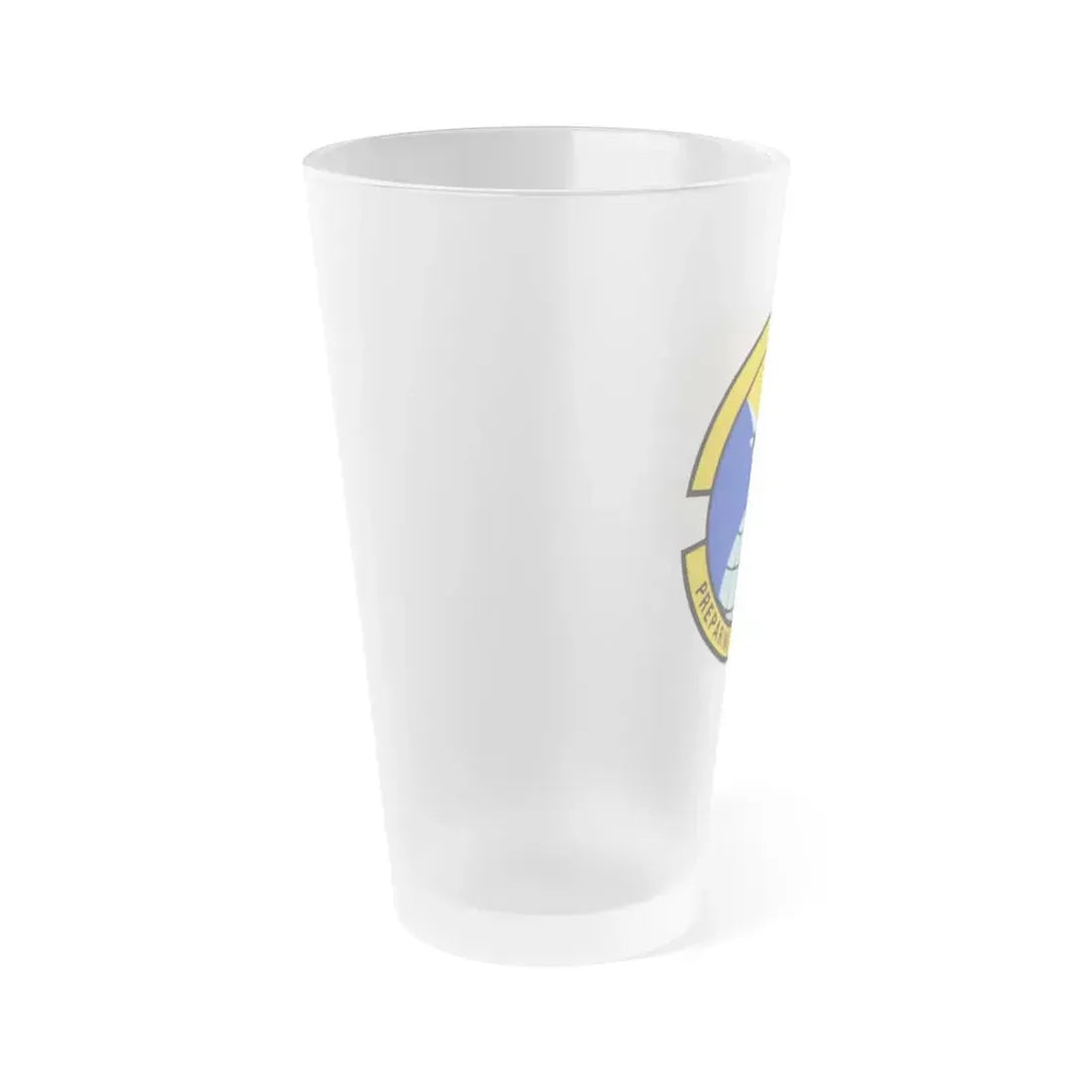 690 Intelligence Support Squadron ACC (U.S. Air Force) Frosted Pint Glass 16oz - Go Mug Yourself