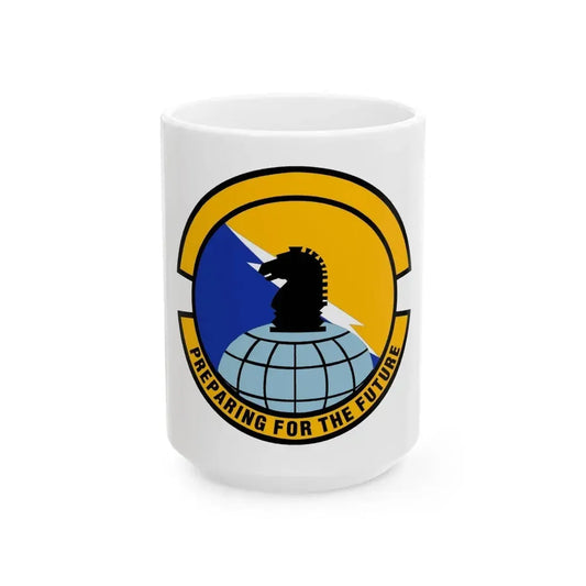 690 Intelligence Support Squadron ACC (U.S. Air Force) White Coffee Mug 15oz - Go Mug Yourself
