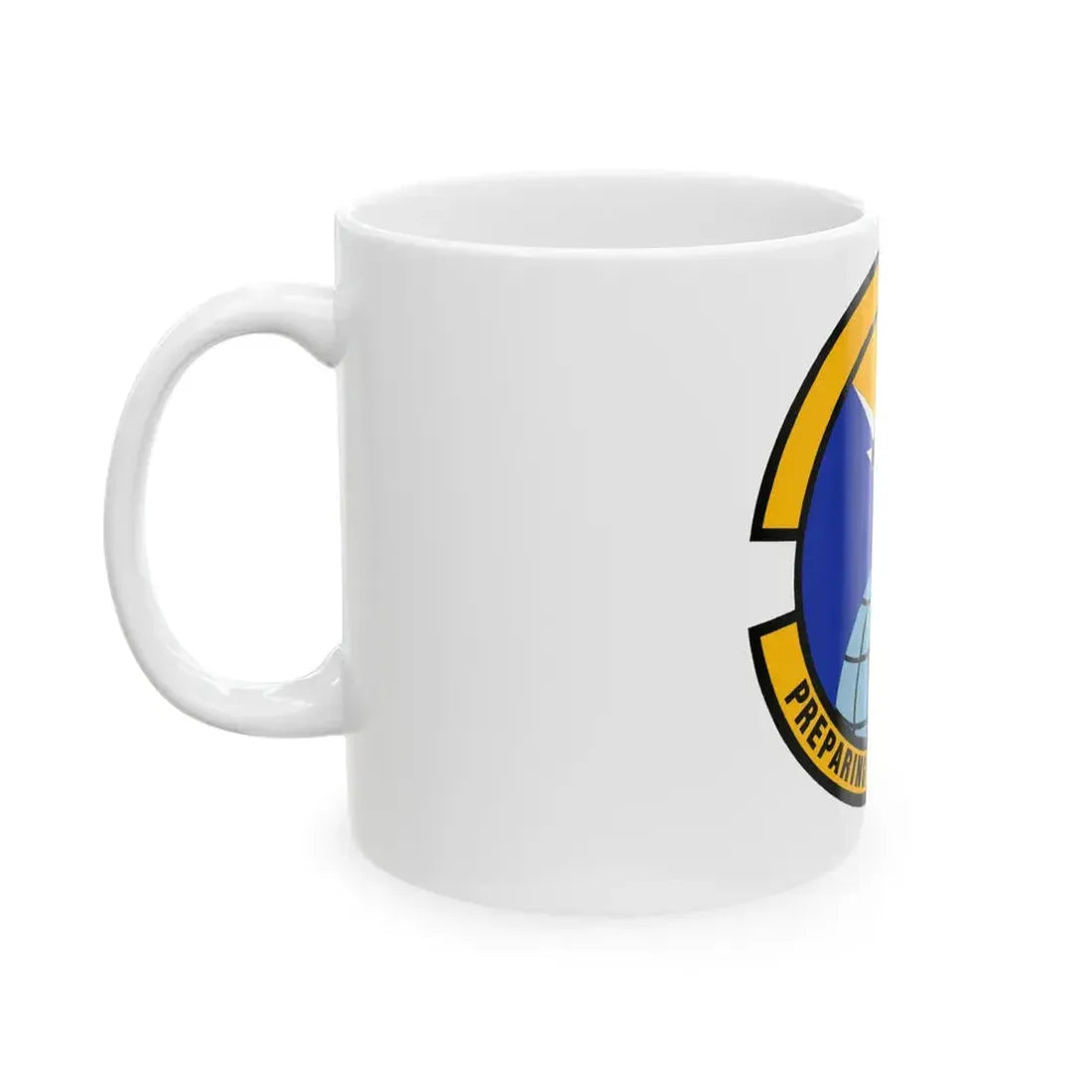 690 Intelligence Support Squadron ACC (U.S. Air Force) White Coffee Mug - Go Mug Yourself