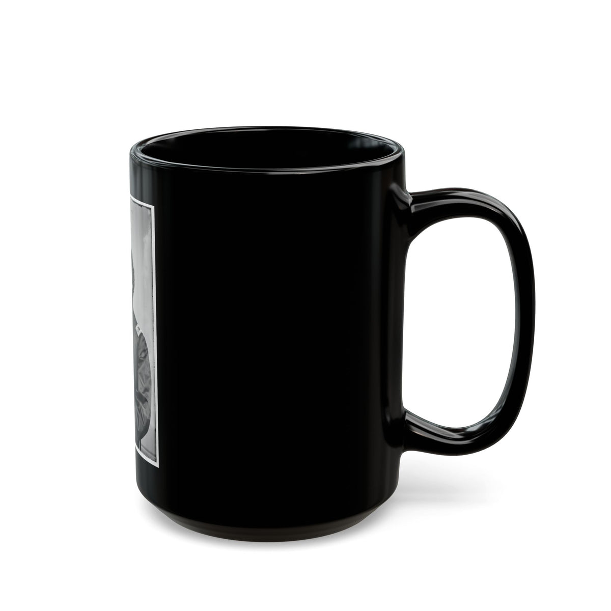 Untitled 004 (U.S. Civil War) Black Coffee Mug