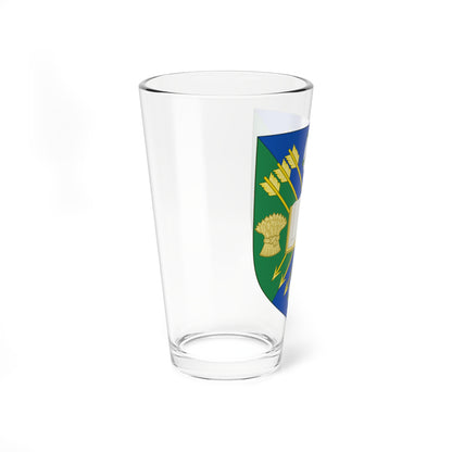 Shield of Sheffield Hallam University (United Kingdom) (Coat of Arms) Pint Glass 16oz