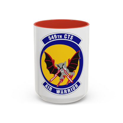 549th Combat Training Squadron (U.S. Air Force) Accent Coffee Mug