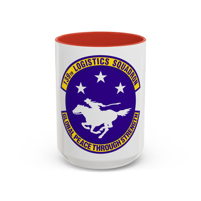 139th Logistics Squadron (U.S. Air Force) Accent Coffee Mug