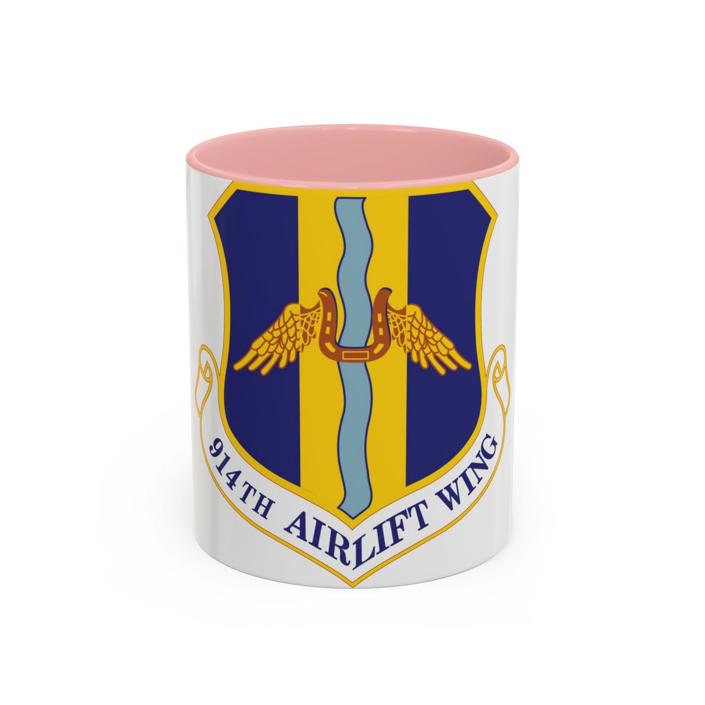 914th Airlift Wing (U.S. Air Force) Accent Coffee Mug