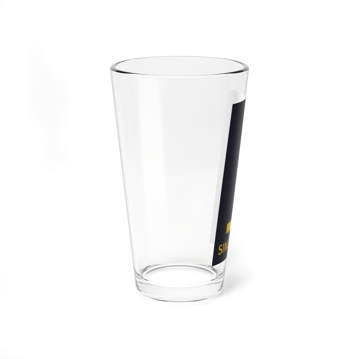 01 RSAF OF01a (Singapore) (Military Rank) Pint Glass 16oz