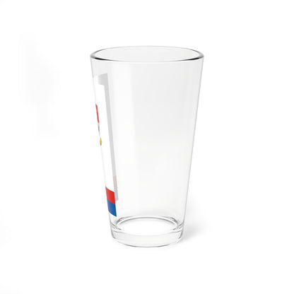Flag of Somogyharsagy (Hungary) Pint Glass 16oz