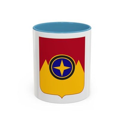 607th Armored Field Artillery Battalion v2 (U.S. Army) Accent Coffee Mug
