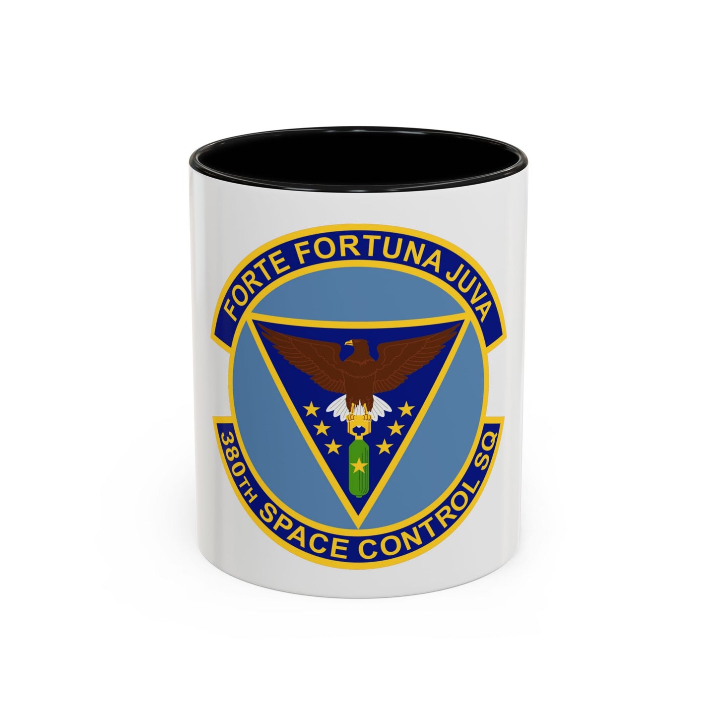 380th Space Control Squadron (U.S. Air Force) Accent Coffee Mug