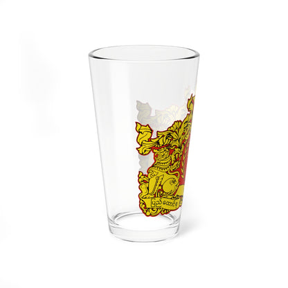 State seal of Myanmar (Myanmar) (Coat of Arms) Pint Glass 16oz