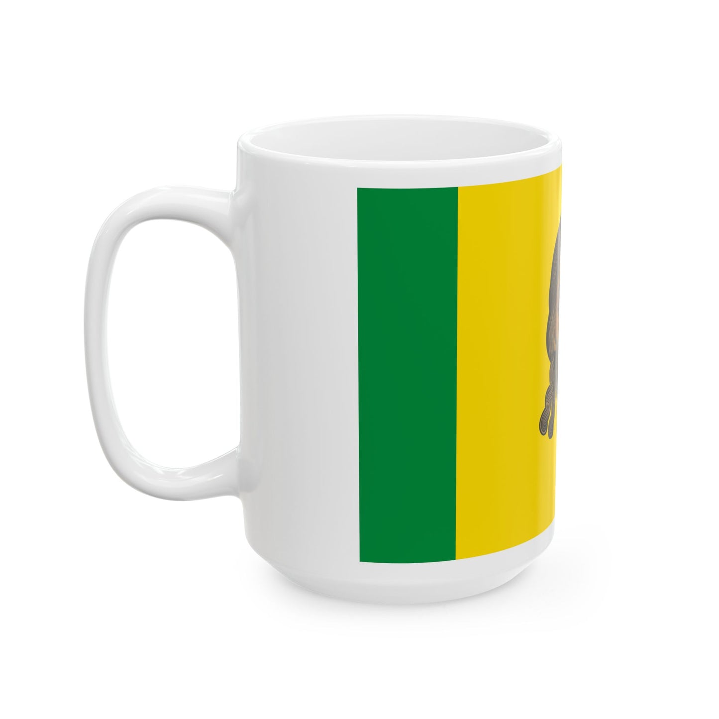 Flag of Penza Oblast Russia - White Coffee Mug