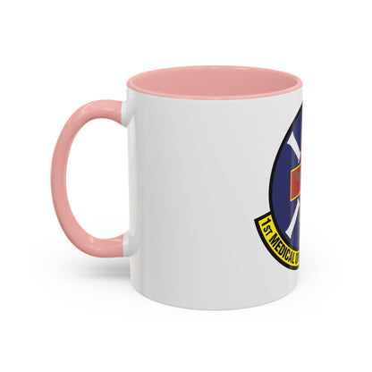 1st Medical Operations Squadron (U.S. Air Force) Accent Coffee Mug