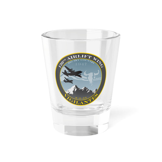 120th Airlift Wing (U.S. Air Force) Shot Glass 1.5oz