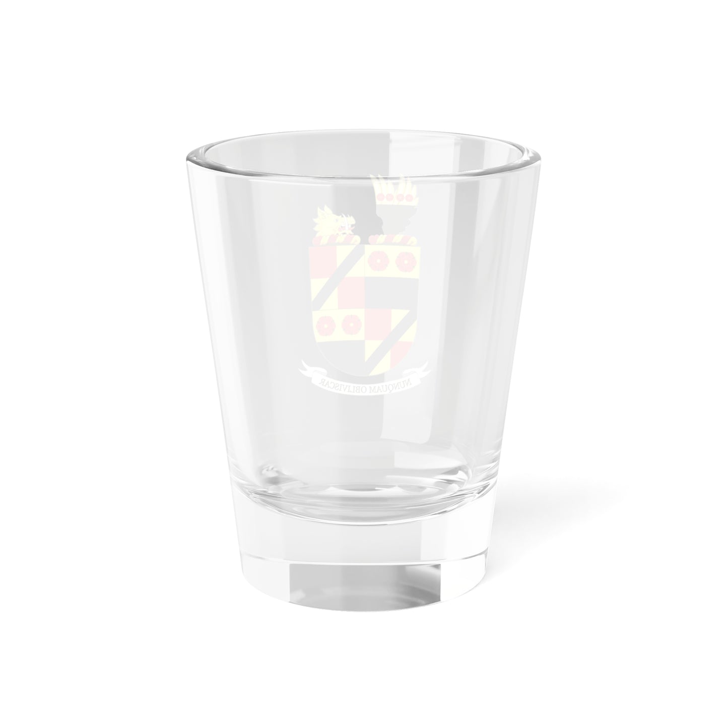 Coat of Arms of Gonzalo Blumel Mac-Iver (Chile) (Coat of Arms) Shot Glass 1.5oz