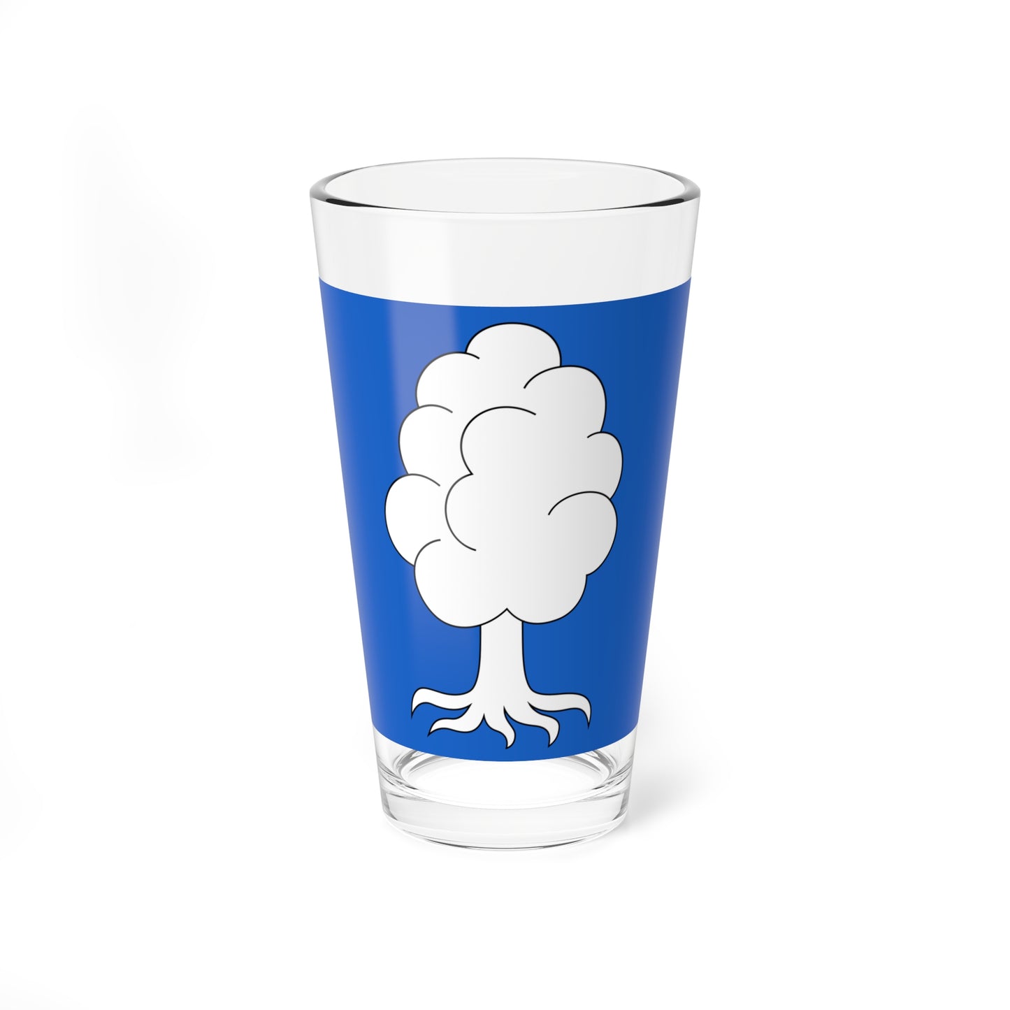 CHE Oberuster Flag (Switzerland) Pint Glass 16oz