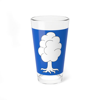 CHE Oberuster Flag (Switzerland) Pint Glass 16oz