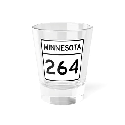 MN-264 1948 (Minnesota) (Road Sign) Shot Glass 1.5oz