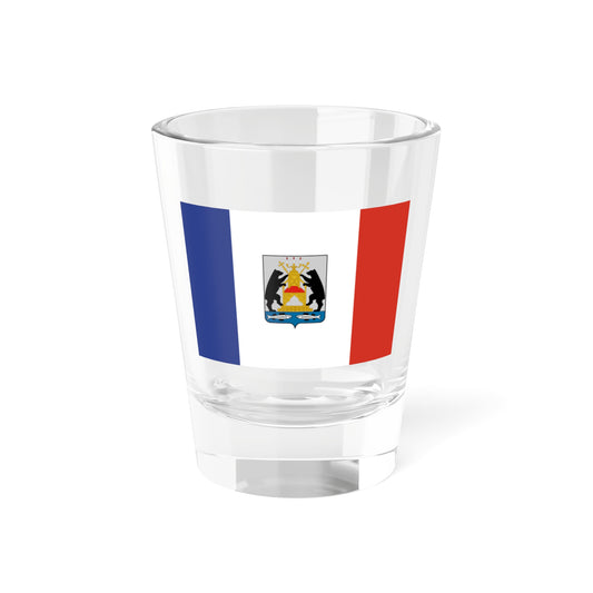 Flag of Novgorod Oblast Russia - Shot Glass 1.5oz