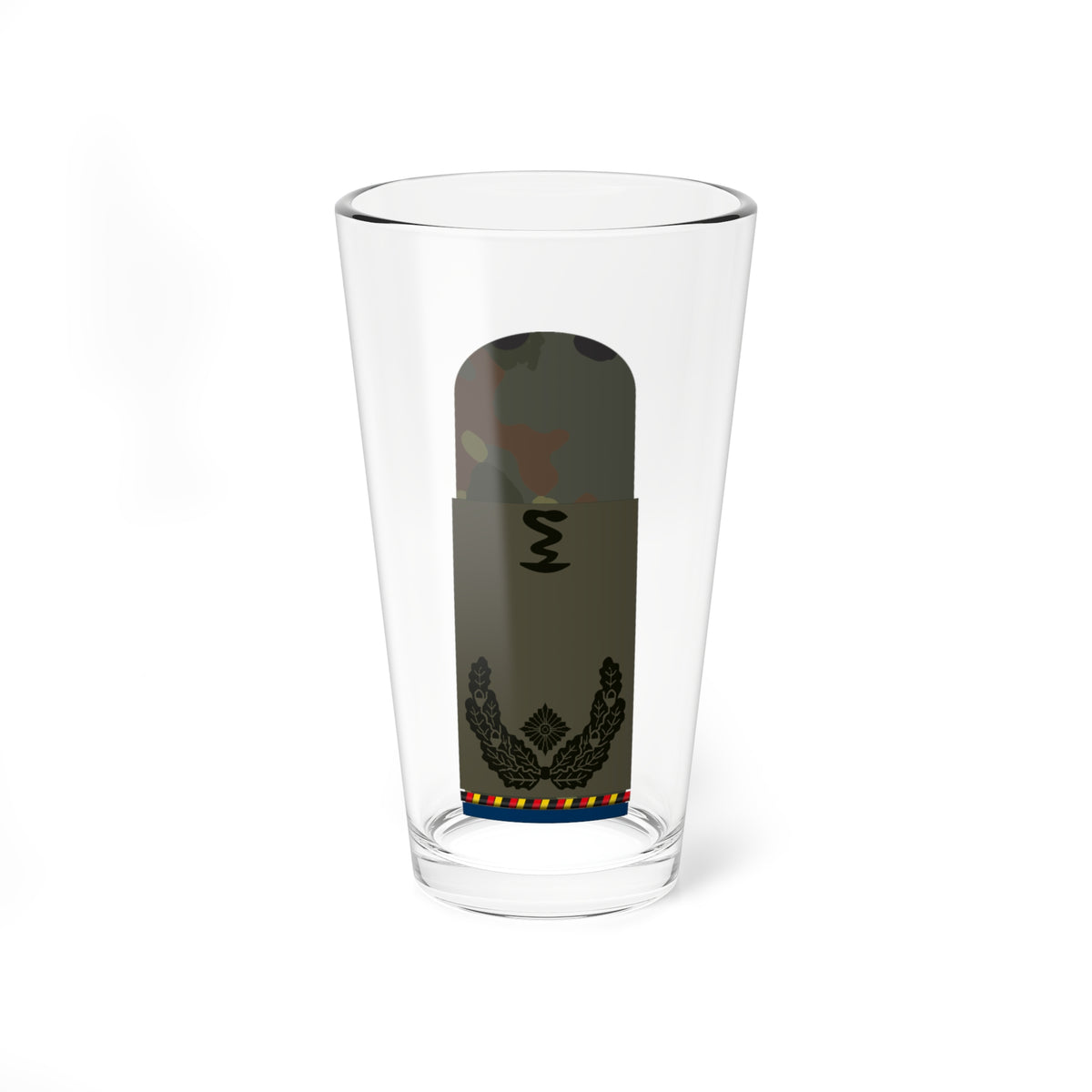HA OS5 51d Oberstabsapotheker d.R. San PHx R (Military Rank) Pint Glass 16oz