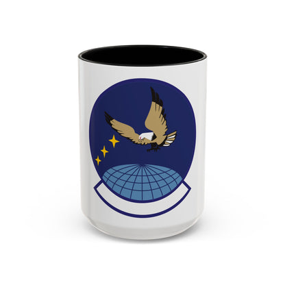 4 Space Control Squadron AFSPC (U.S. Air Force) Accent Coffee Mug